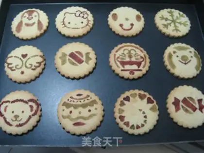 Make Stamp crackers step 16