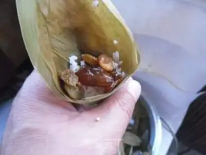Make Honey dates, sticky rice step 4