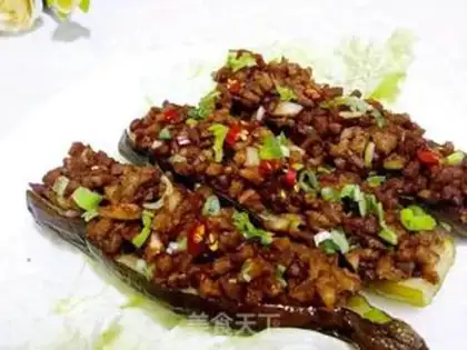 Make Garlic pasta roast eggplant step 12