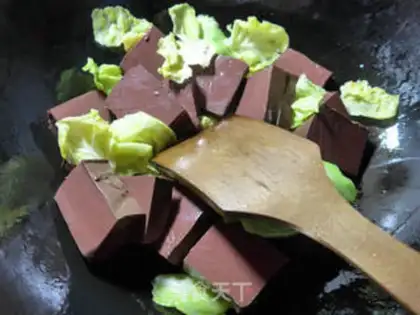 Make Pork blood step 3