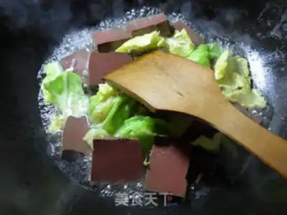 Make Pork blood step 4