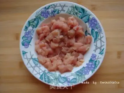 Make Five pine chickens step 2
