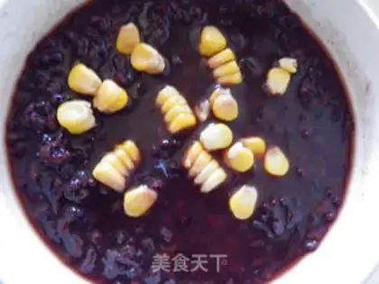 Make Corn and rice congee step 2