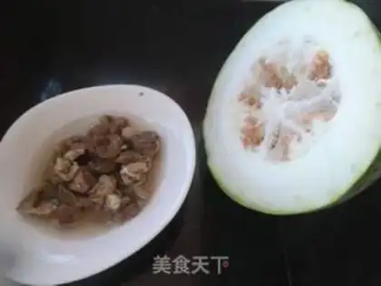 Make Beef roasted melon step 0