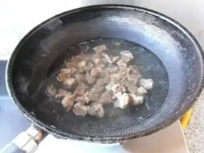 Make Beef roasted melon step 3
