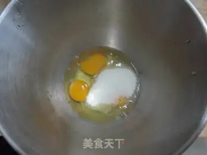 Make Yogurt fruit cake step 3