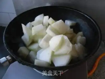 Make Beef roasted melon step 4