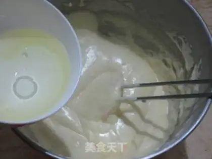 Make Yogurt fruit cake step 6