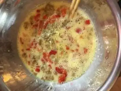 Make French quiche step 6