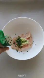 Make Celery chicken chestballs step 4