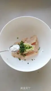 Make Celery chicken chestballs step 6