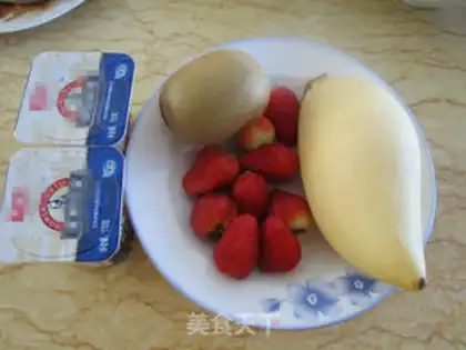 Make Yogurt fruit cake step 10