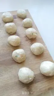 Make Celery chicken chestballs step 8