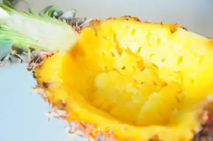 Make Pineapple rice step 3