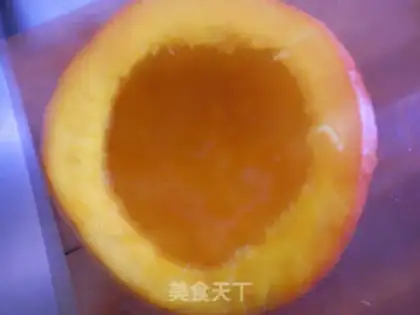 Make Pumpkin rice step 3