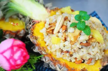 Make Pineapple rice step 6
