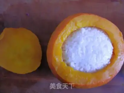 Make Pumpkin rice step 7