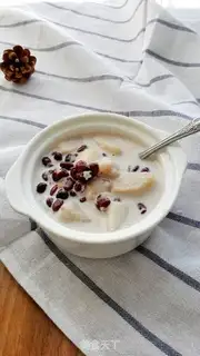 Make Red bean milk stew step 5