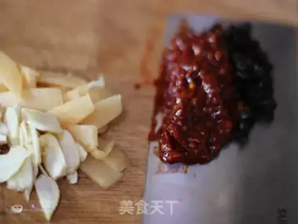 Make Three peppers of chicken step 3