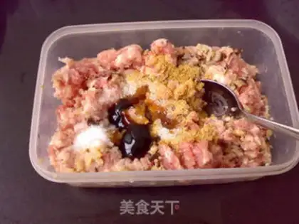 Make Squid mushroom meatloaf step 2