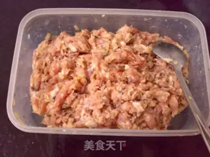 Make Squid mushroom meatloaf step 4