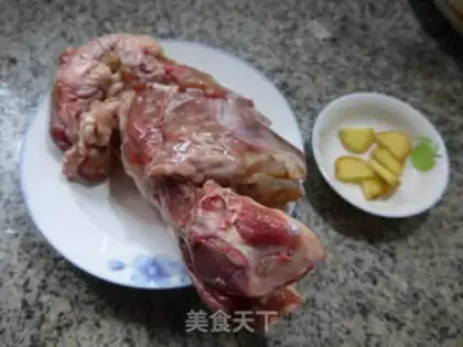 Make Fried chicken skeleton step 0