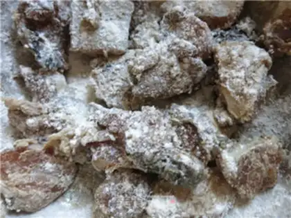 Make Dried casserole chips step 3