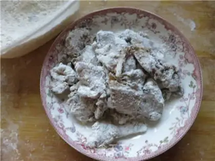 Make Dried casserole chips step 5