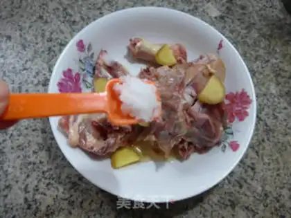 Make Fried chicken skeleton step 6