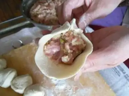 Make Meat buns step 6