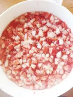 Make Strawberry jam step 5