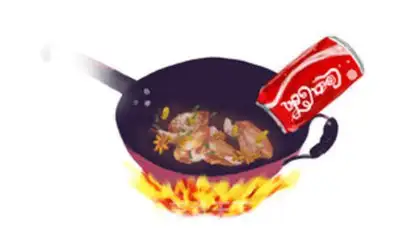 Make Coke chicken wings step 2