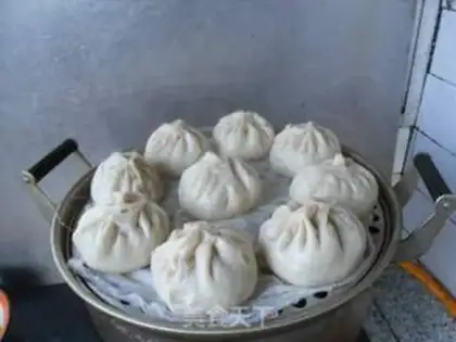 Make Meat buns step 12