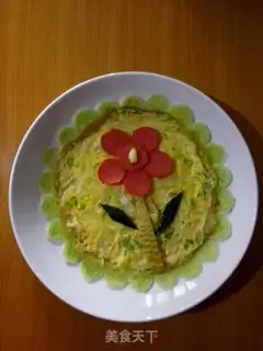 Make Fried omelet step 6