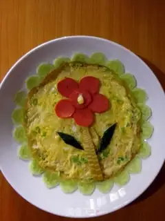 Make Fried omelet step 7