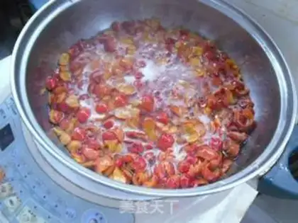 Make The red jam in the mountains step 5