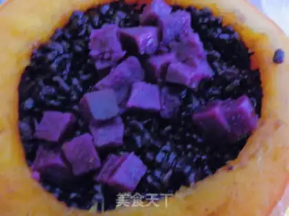 Make Black and purple pumpkin step 9