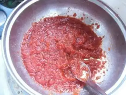 Make The red jam in the mountains step 6