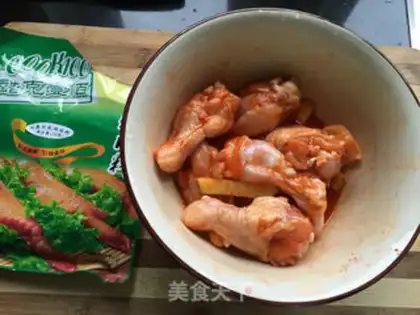Make Cream of taro wings step 2