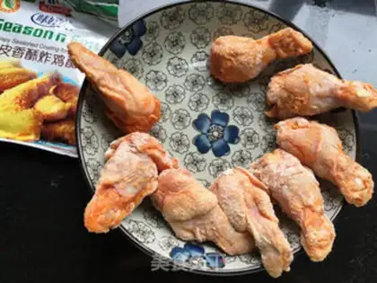 Make Cream of taro wings step 5