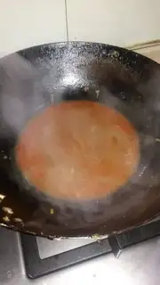 Make Red burning lion head step 5