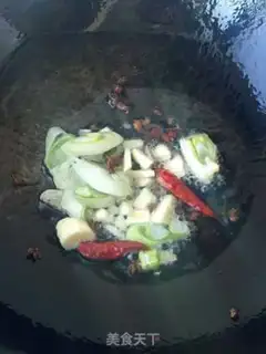 Make Cowtail radish step 4
