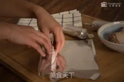 Make Flowers and drunk chicken rolls step 1