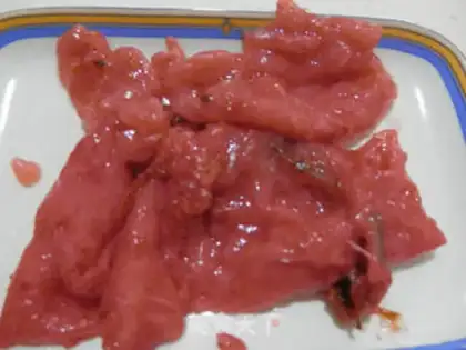 Make Crystal strawberry step 7