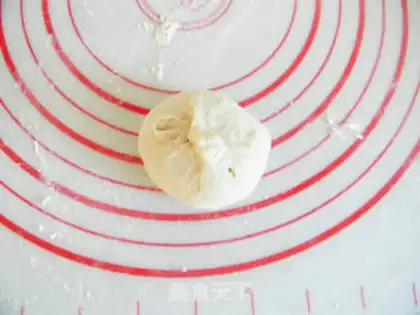 Make White bean sugar bun step 6