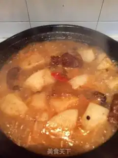 Make Cowtail radish step 11