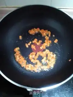 Make Sausage fried rice step 3