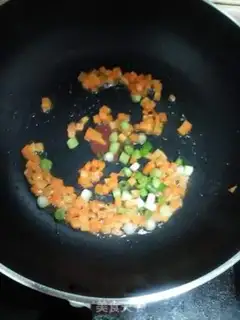 Make Sausage fried rice step 4