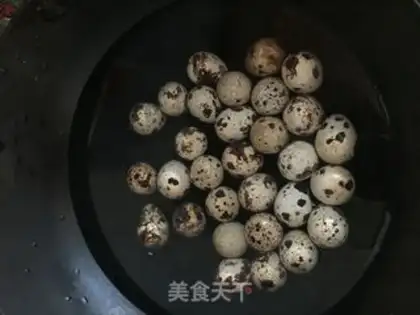 Make Tiger-skind quail eggs step 0