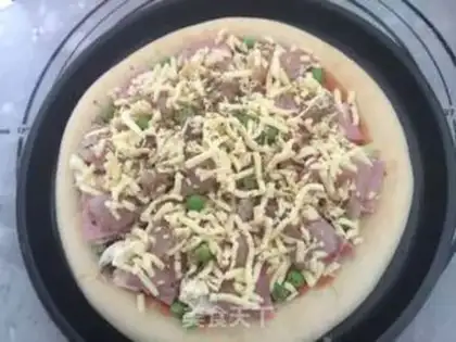 Make Bacon shrimp pizza step 10